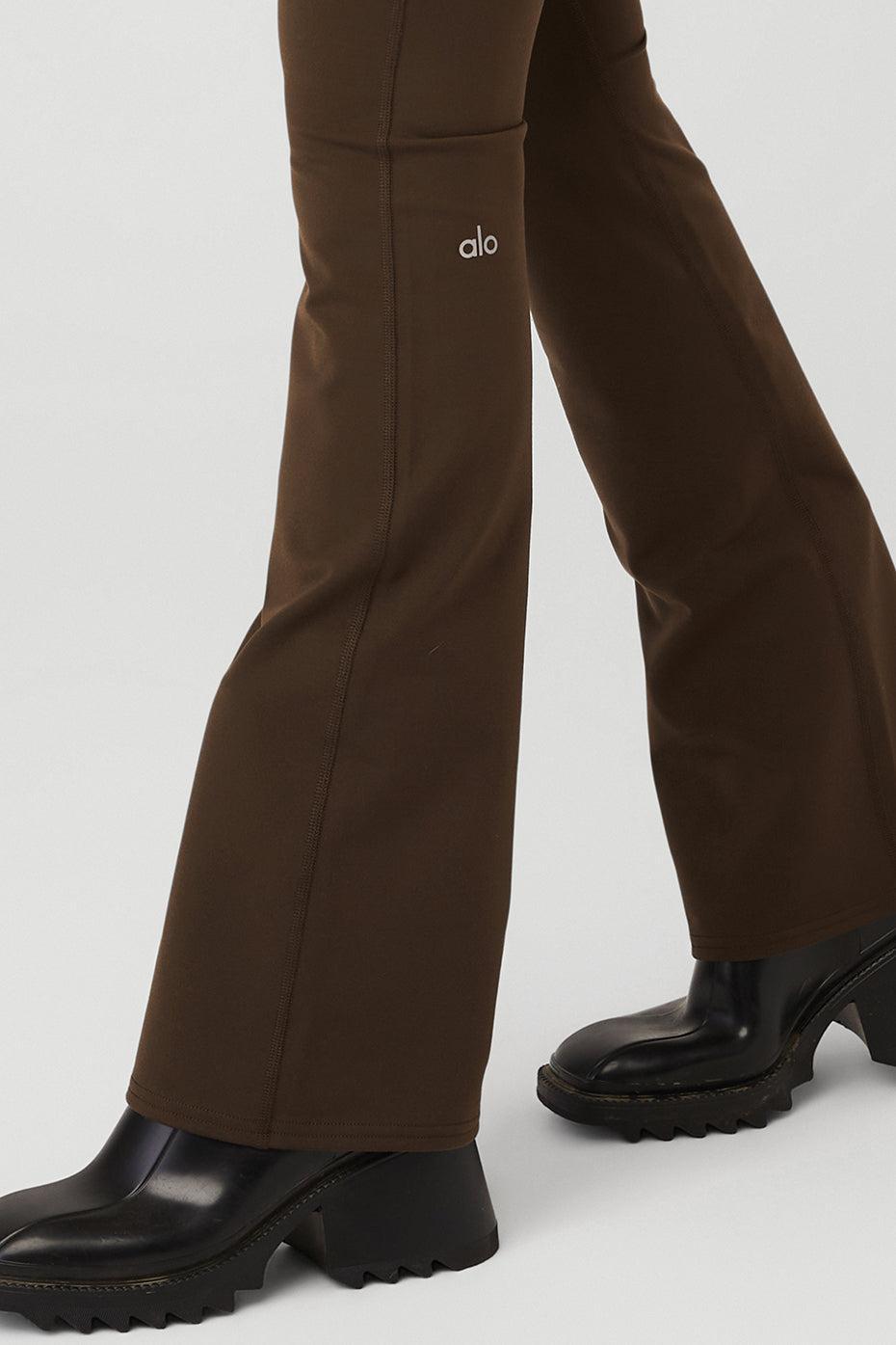 Airbrush High-Waist Bootcut Legging - Espresso Product Image