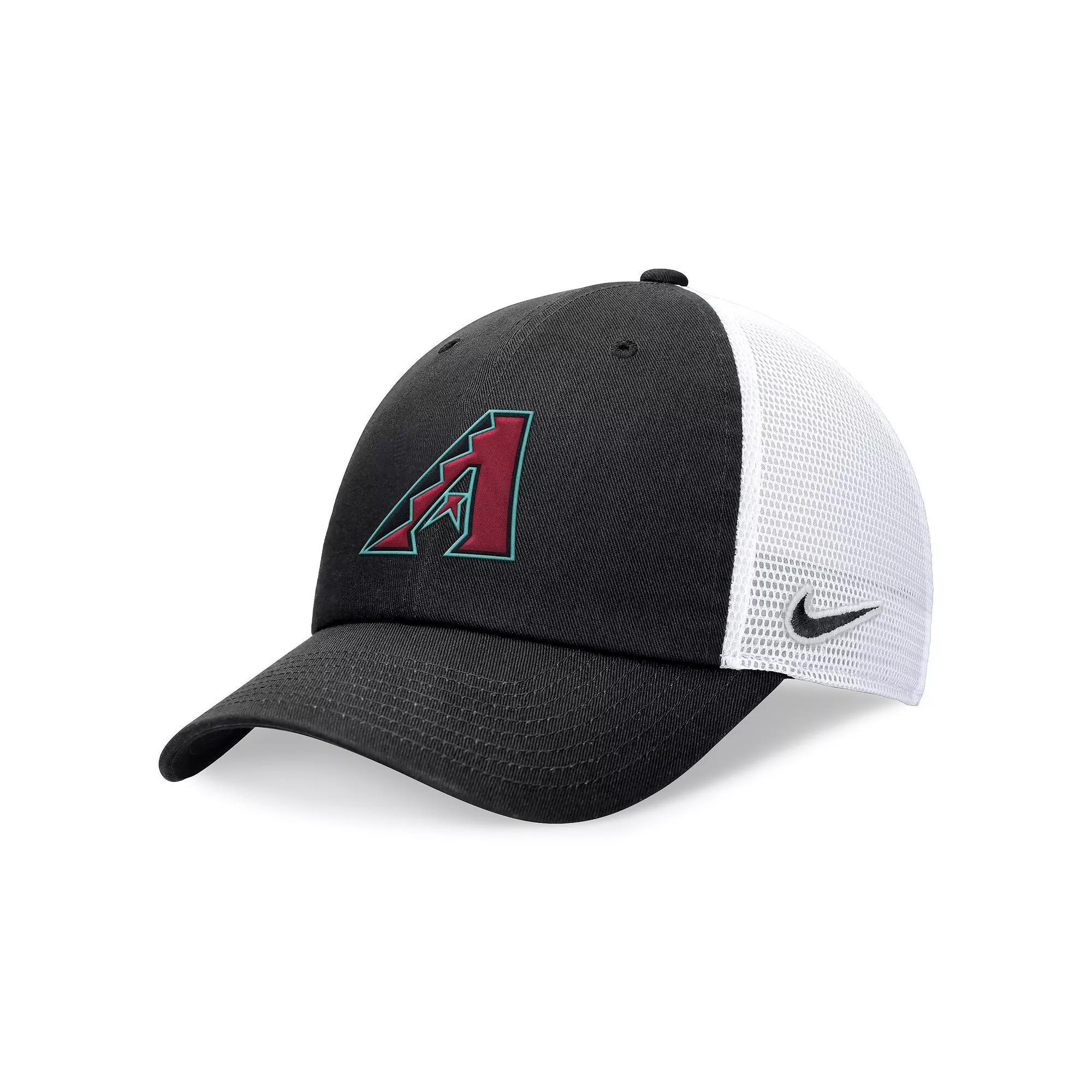 Mens Nike Arizona Diamondbacks Evergreen Club Trucker Adjustable Hat Product Image