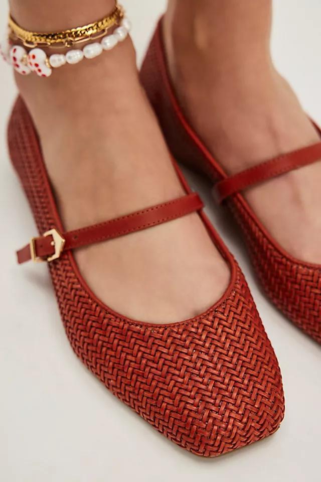 Ruby Buckle Ballet Flats Product Image
