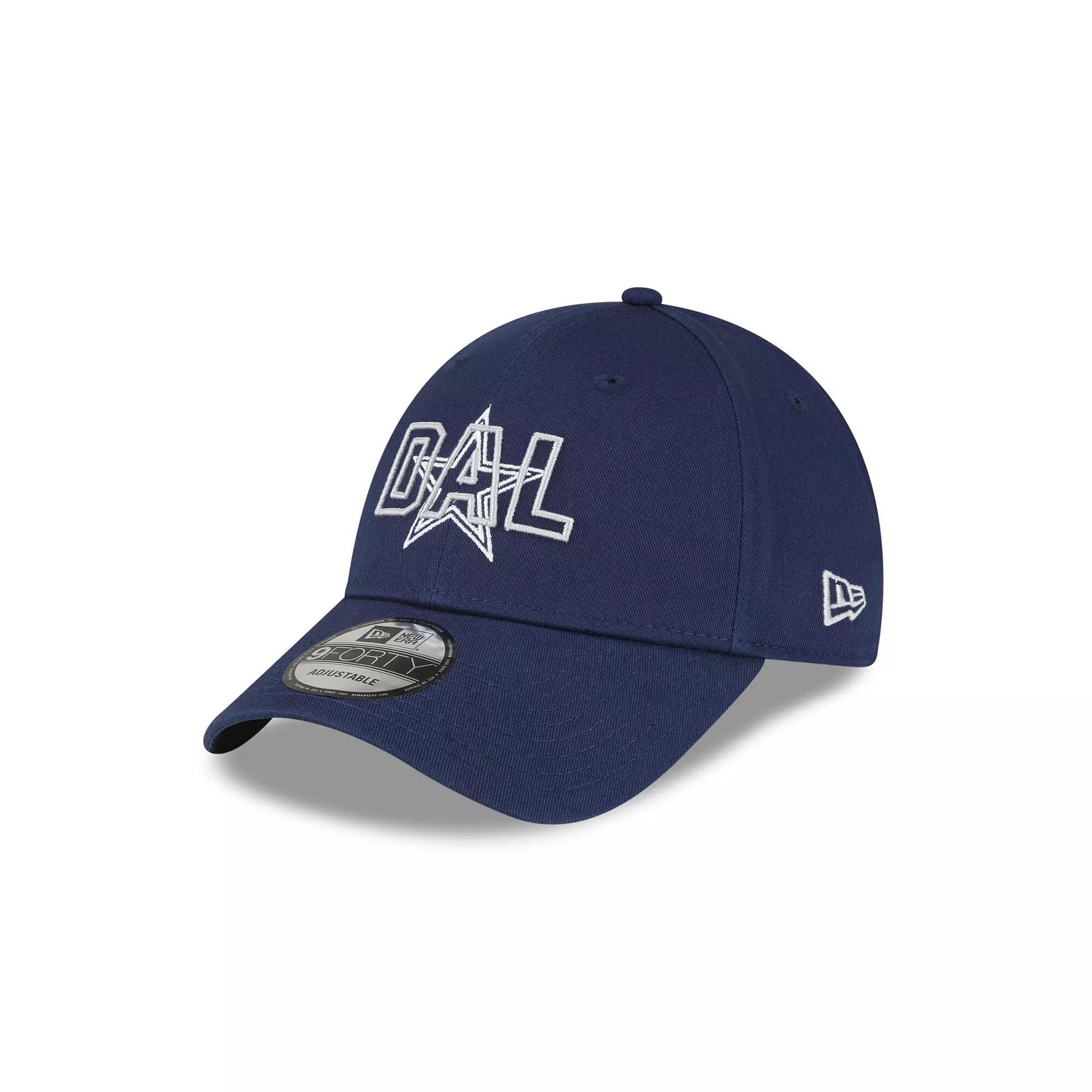 Men's New Era Navy Dallas Cowboys Doubled 9FORTY Snapback Hat, Blue Product Image
