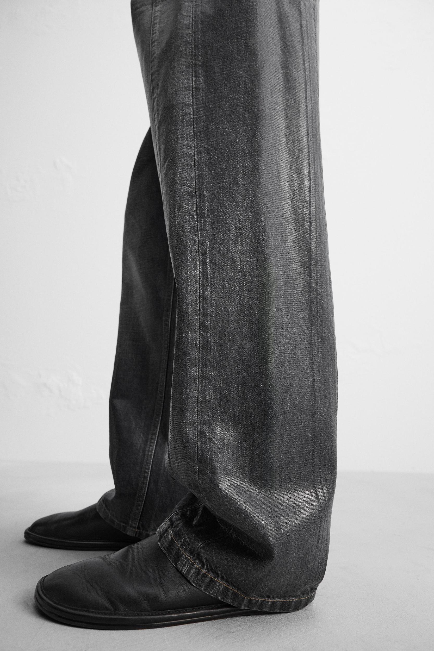 WAXED EFFECT JEANS LIMITED EDITION Product Image