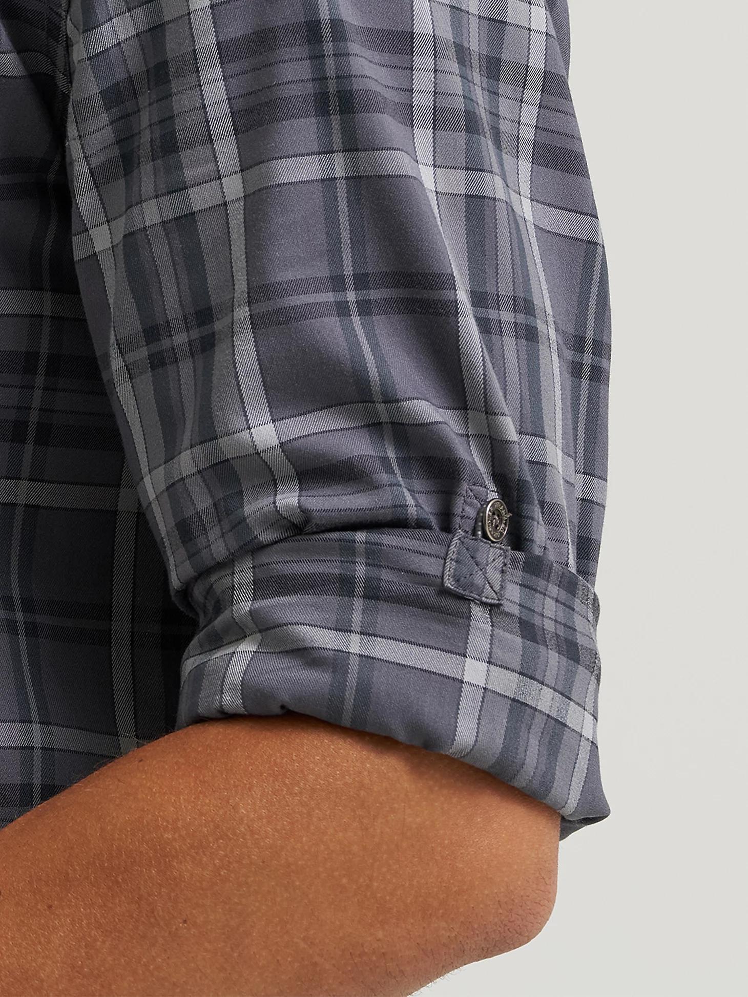 Men's Outdoor Stretch Plaid Shirt | Men's SHIRTS | Wrangler® Product Image