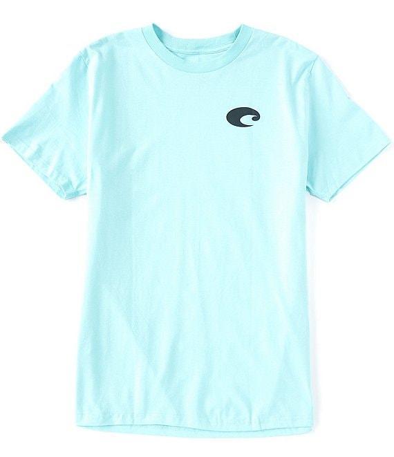 Costa Men's Shield Graphic Short-Sleeve Heathered T-Shirt Product Image