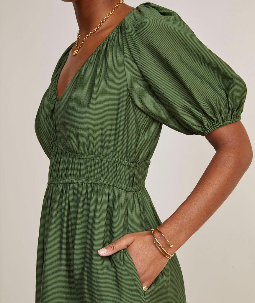 Marina Puff-Sleeve Mini Dress Product Image