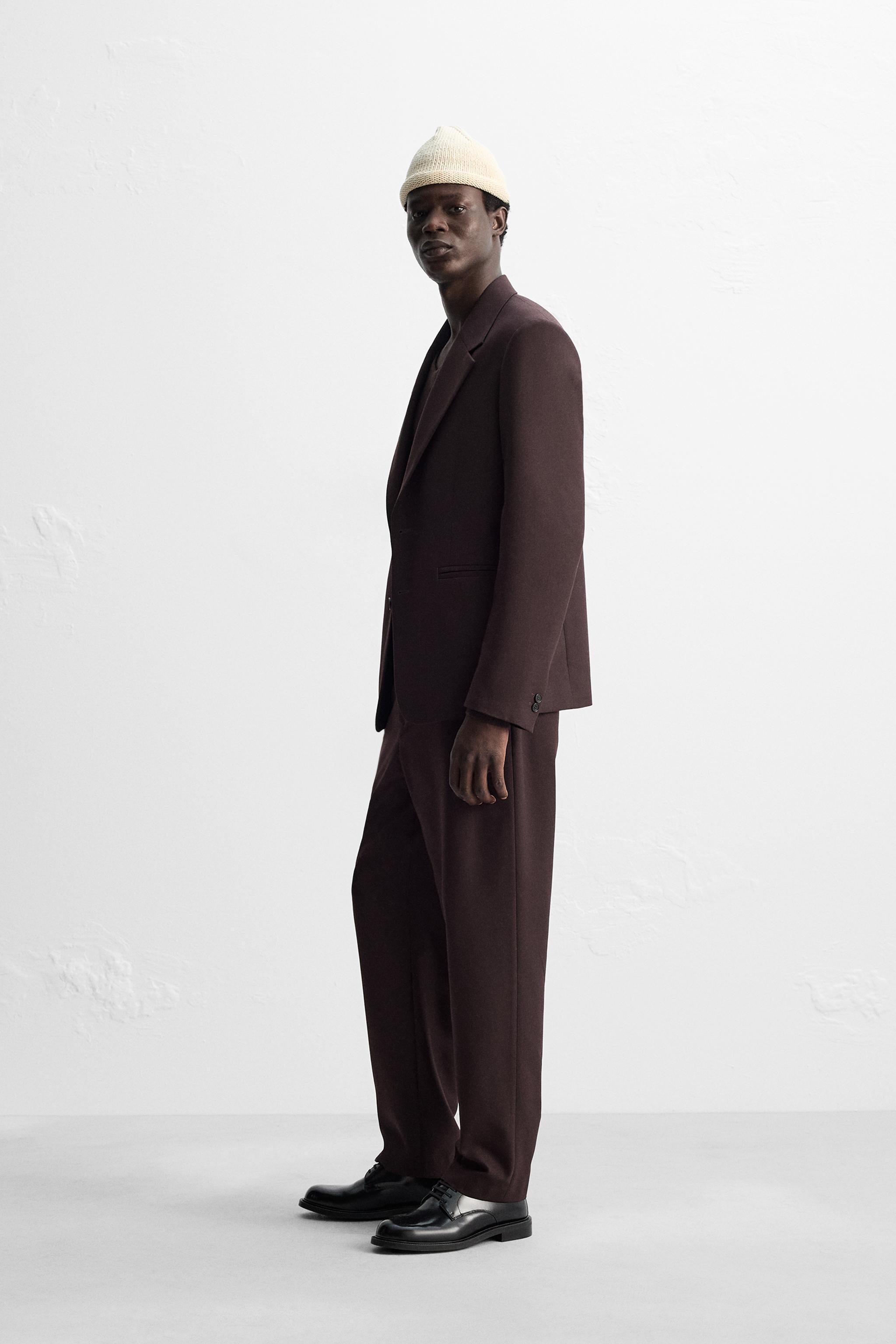 REGULAR FIT SUIT PANTS Product Image