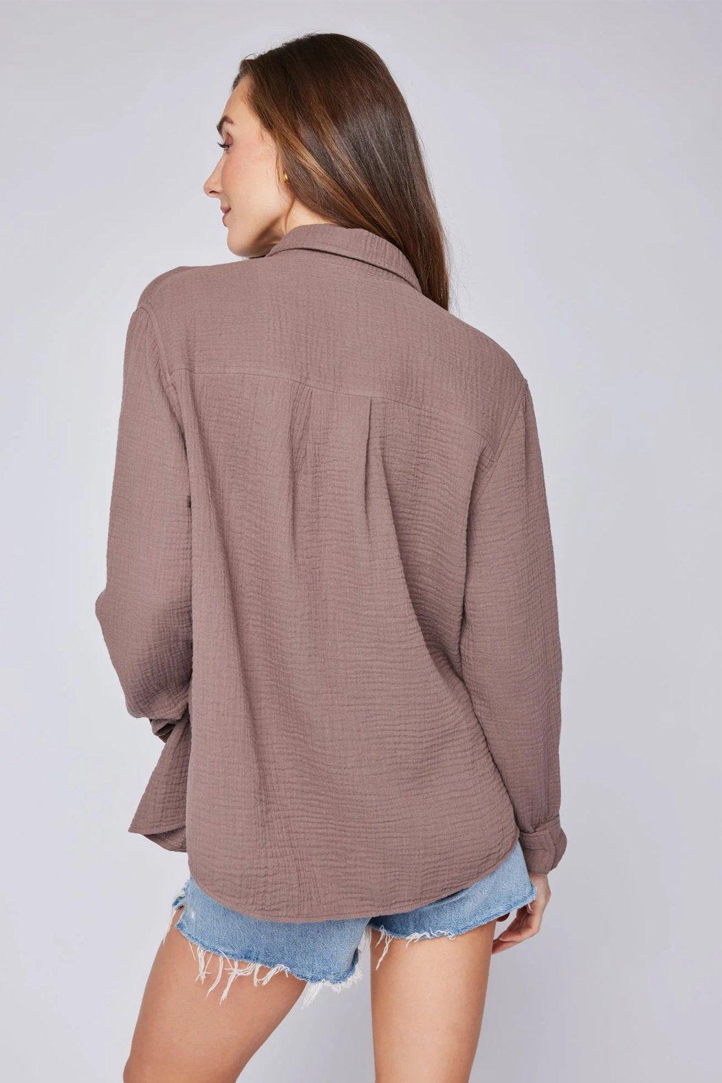 Sonia Gauze Button Up Product Image