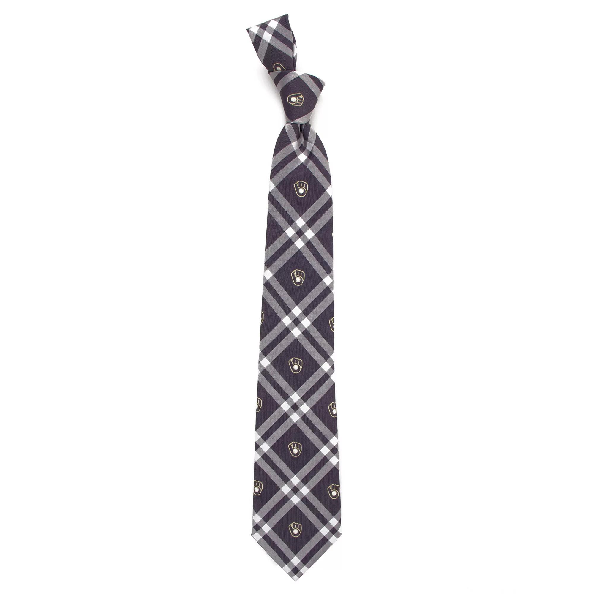 Men's MLB Grid Tie, Tampa Bay Rays Product Image