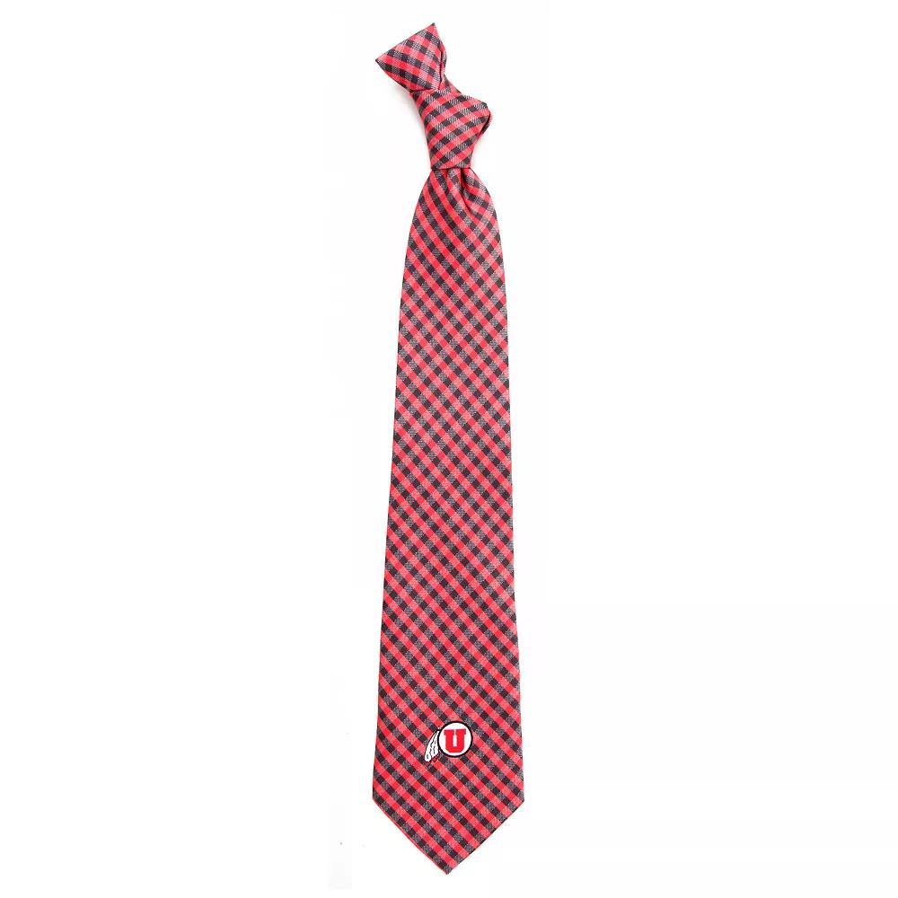 Men's Utah Utes Gingham Tie, Ute Team Product Image