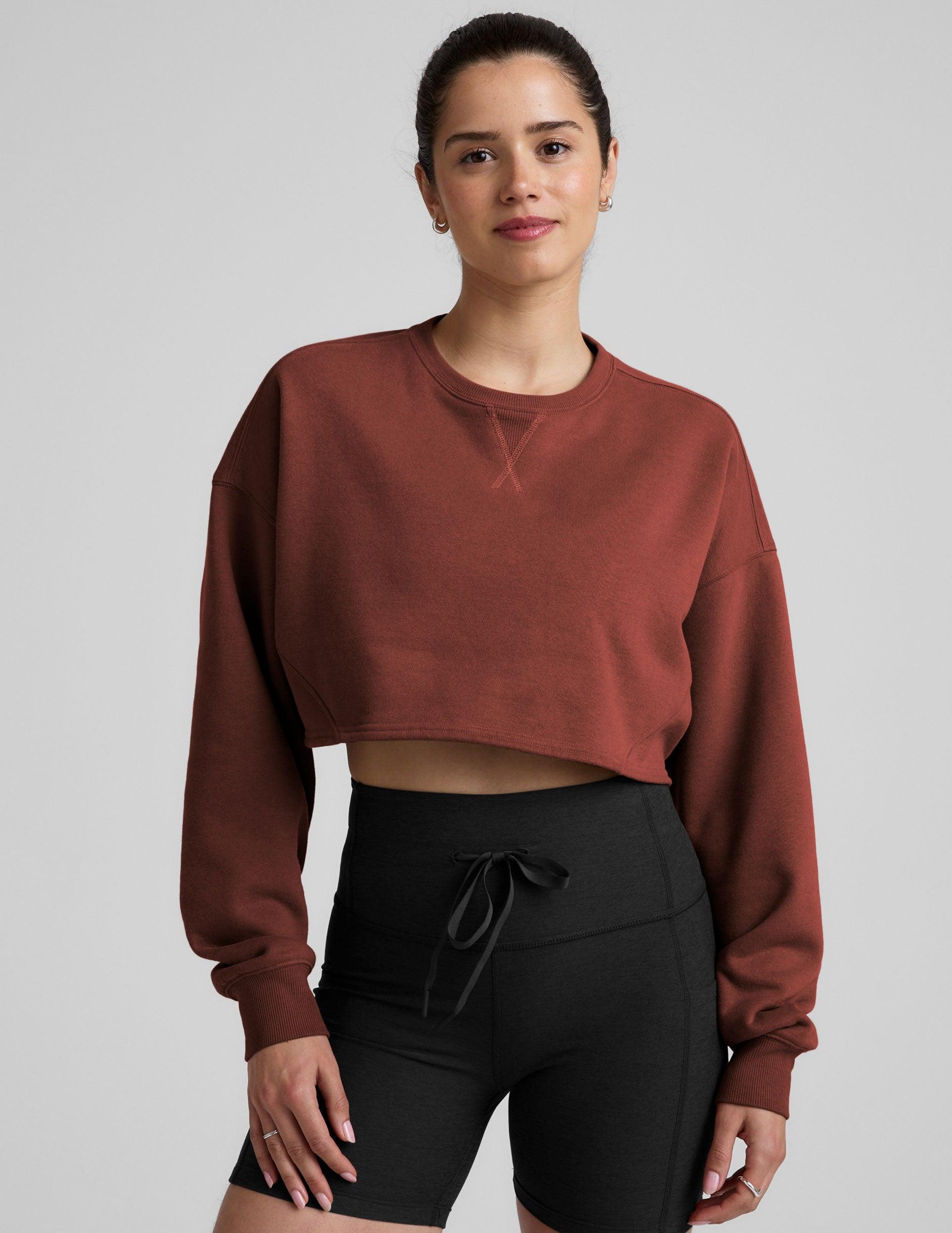 LuxeFleece Boxy Pullover Product Image