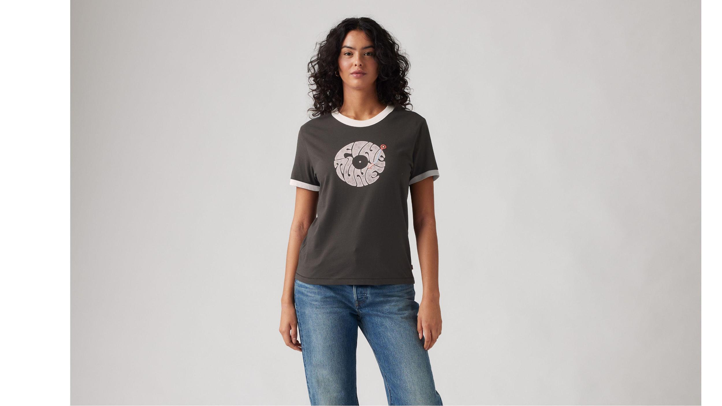 Graphic Iconic Ringer T-Shirt Product Image