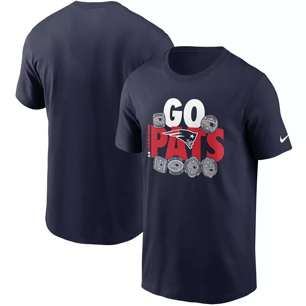 Men's Nike  Anthracite Chicago Bears Logo Essential T-Shirt, Size: Medium, Grey Product Image