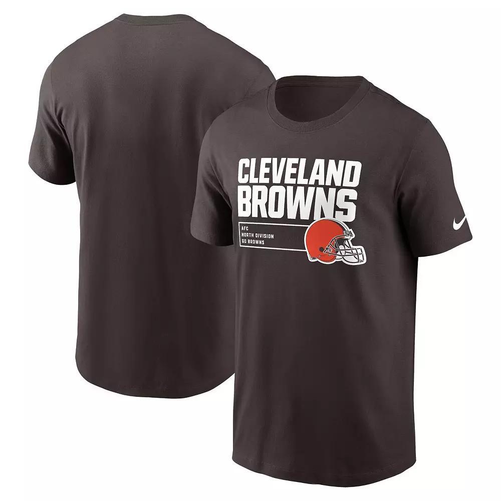 Men's Nike Brown Cleveland Browns Division Essential T-Shirt, Size: Small Product Image