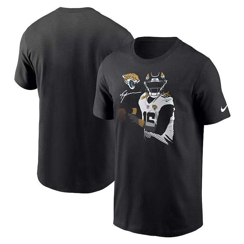 Men's Nike Trevor Lawrence Black Jacksonville Jaguars Player Graphic T-Shirt, Size: Small Product Image