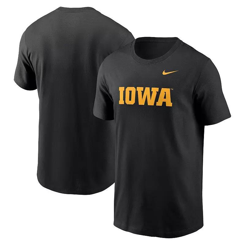 Men's Nike Black Cincinnati Reds Fuse Logo T-Shirt, Size: Medium, Red Black Product Image