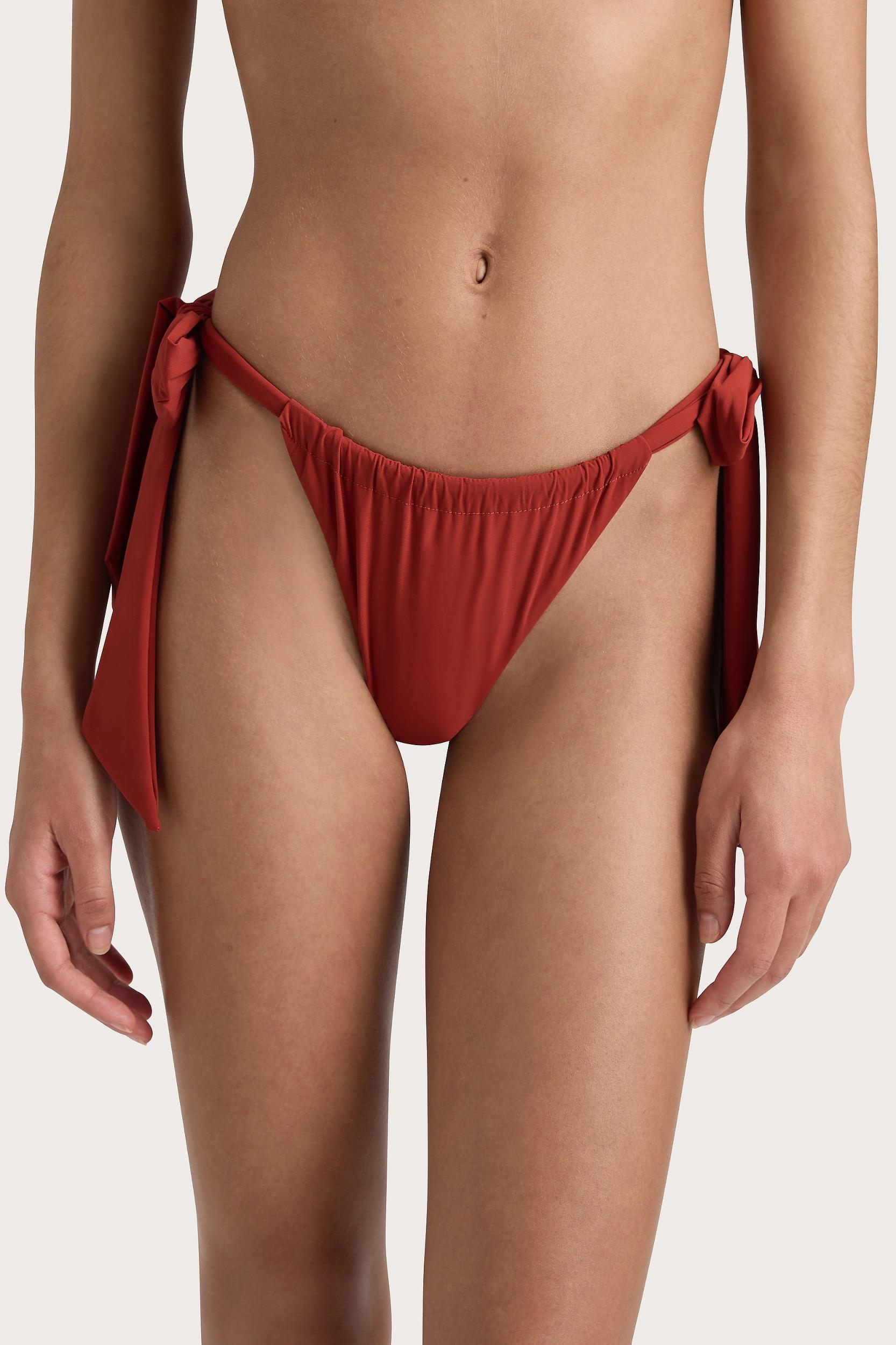 Costa Bikini Bottoms Garnet - Final Sale Product Image