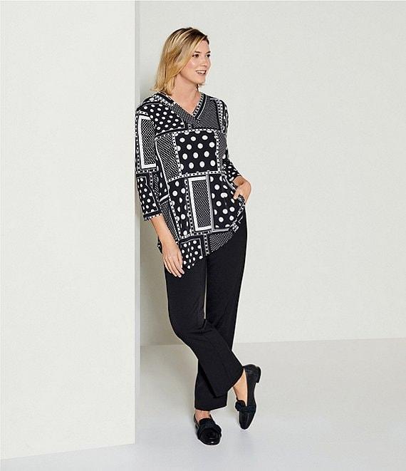 Allison Daley City Stretch Straight Leg Pull-On Pants Product Image