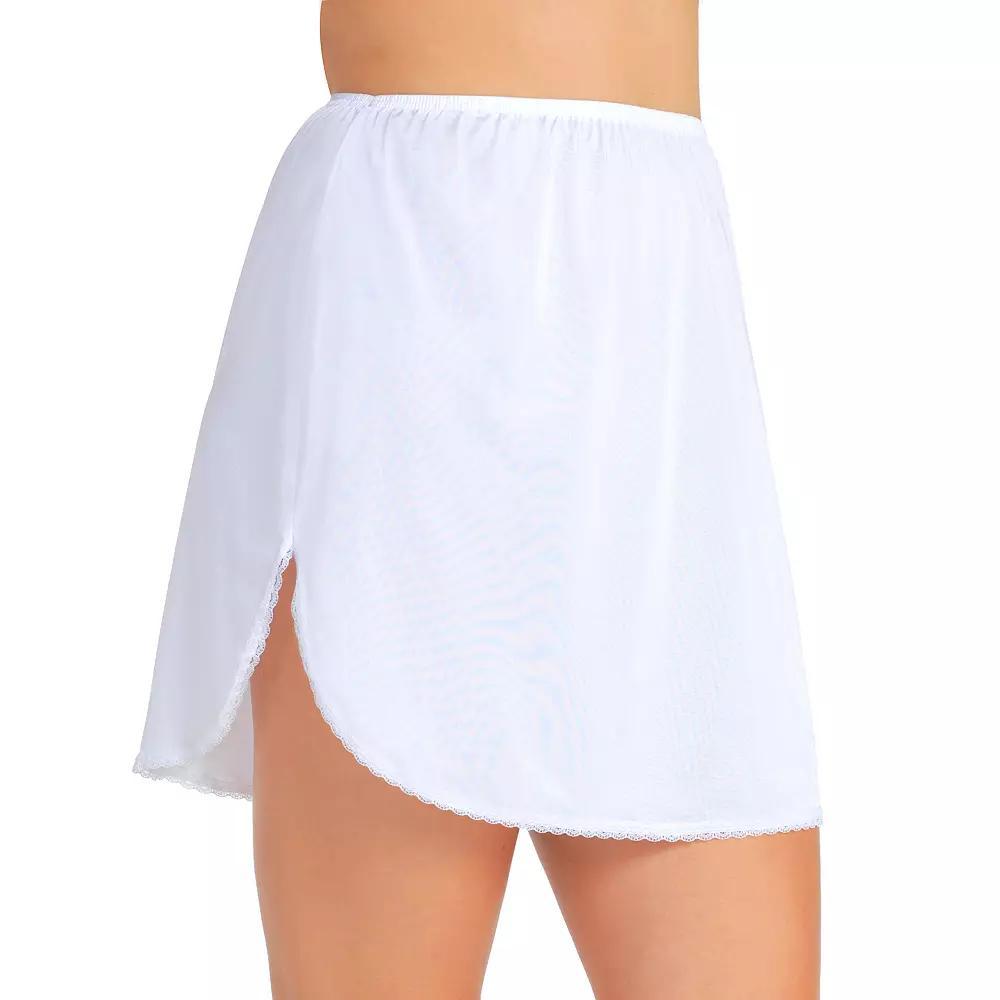 Vanity Fair Lingerie® Satin Glance™ Slit Pettislip - 20-in. - 11760, Women's, Size: XXLARGE 20, White Product Image