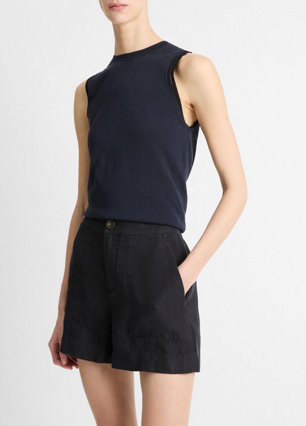 Womens Mid-Rise Hemp Shorts Product Image