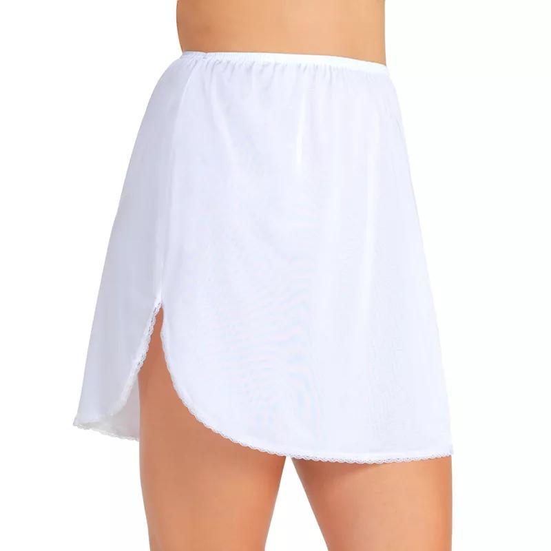 Vanity Fair Lingerie® Satin Glance™ Slit Pettislip - 20-in. - 11760, Women's, Size: XXLARGE 20, White Product Image