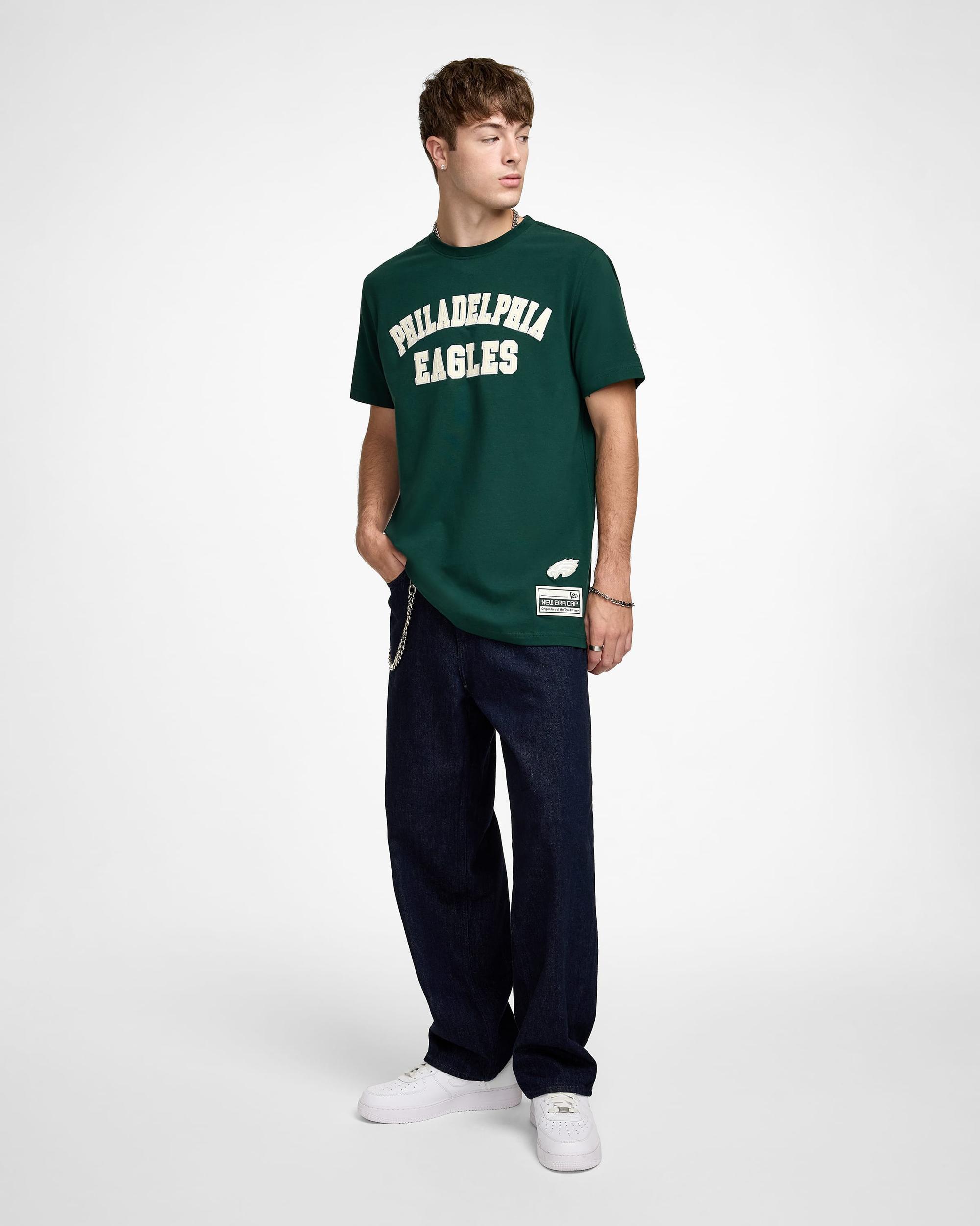 Kansas City Chiefs Dark Green Logo Select T-Shirt Male Product Image