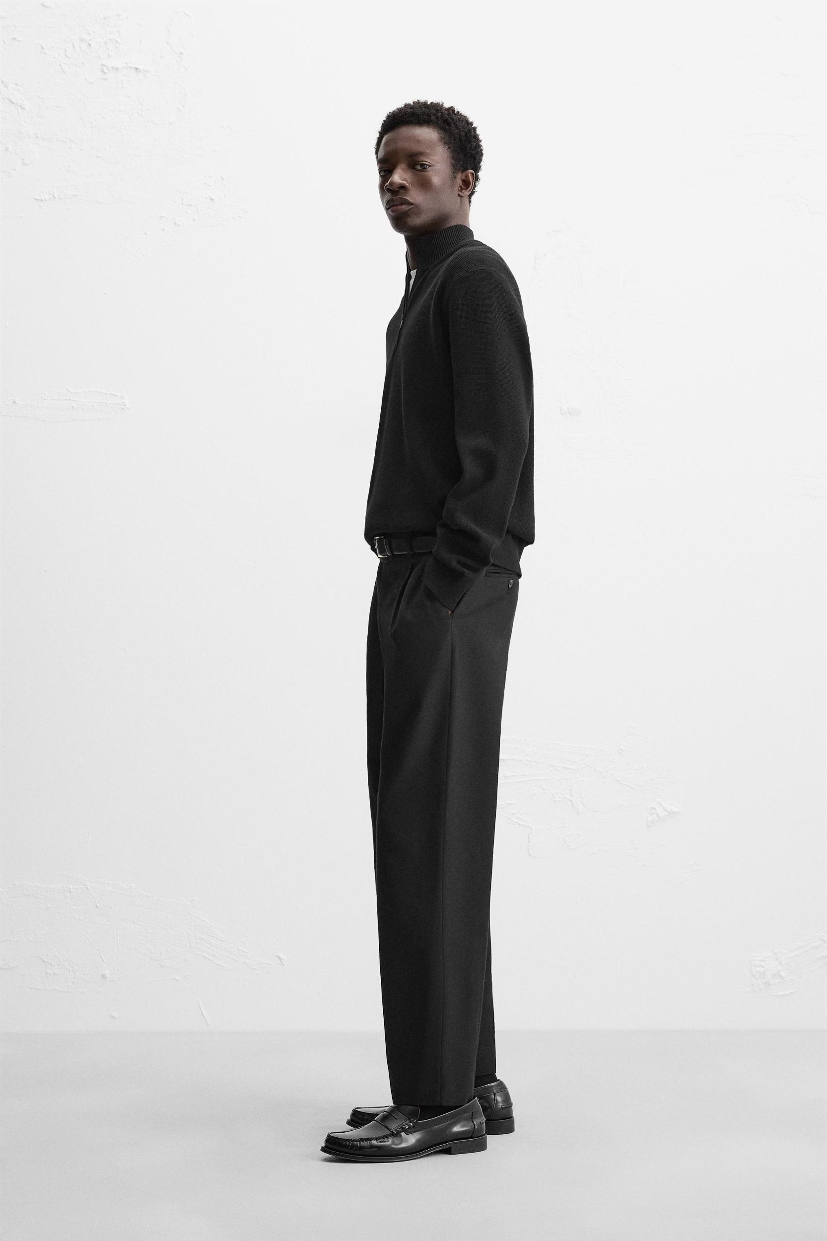 ZIP COLLAR SWEATER Product Image
