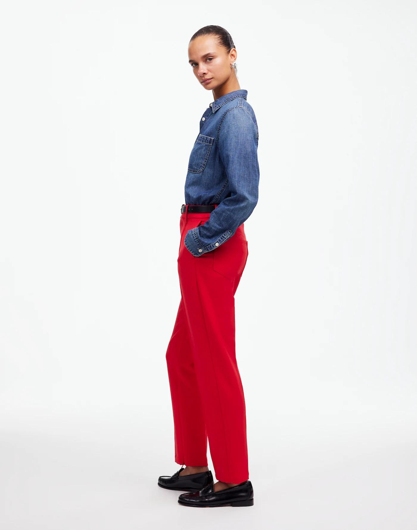 Mid-Rise Slim Ankle Pant Product Image