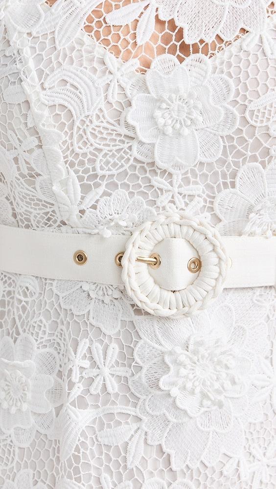 Zimmermann Halliday Lace Flower Dress | Shopbop Product Image