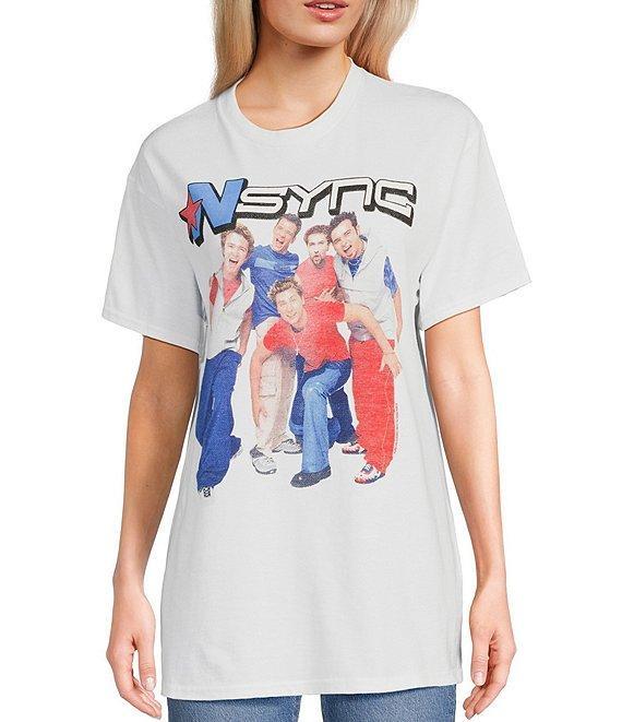 Junk Food NSYNC Band Vintage Feel Flea Market T-Shirt Product Image