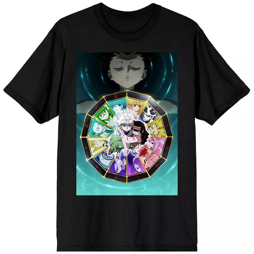 Men's Hunter x Hunter Rainbow Tee, Size: Small, Black Product Image