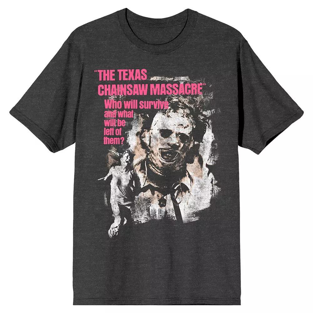 Men's Texas Chainsaw Massacre Graphic Tee, Size: Small, Gray Product Image