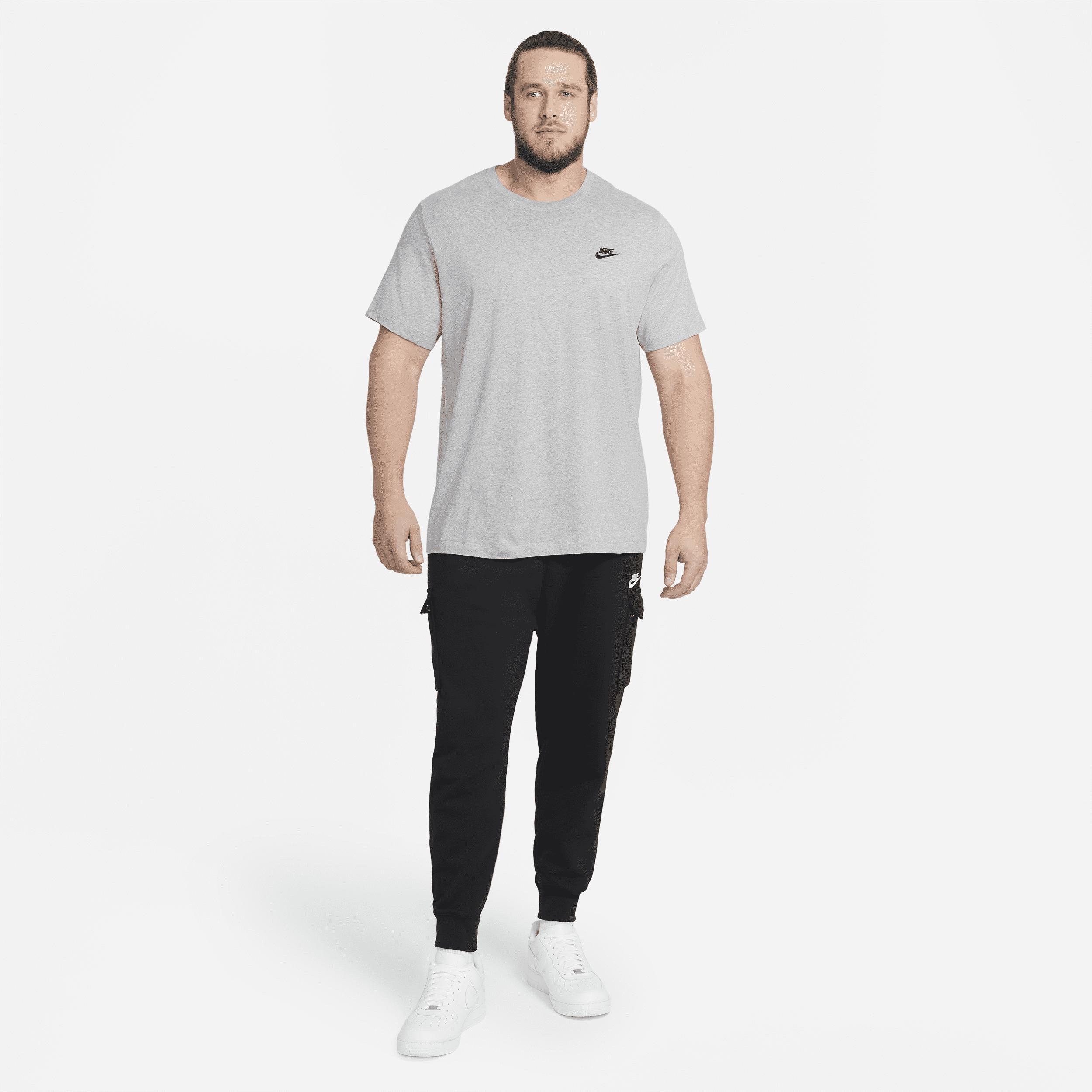 Big & Tall Nike Sportswear Club Tee, Mens Dark Gray Grey Product Image