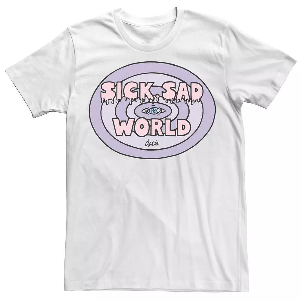 Men's Daria Seeing Eye Tee, Size: 3XL, White Product Image