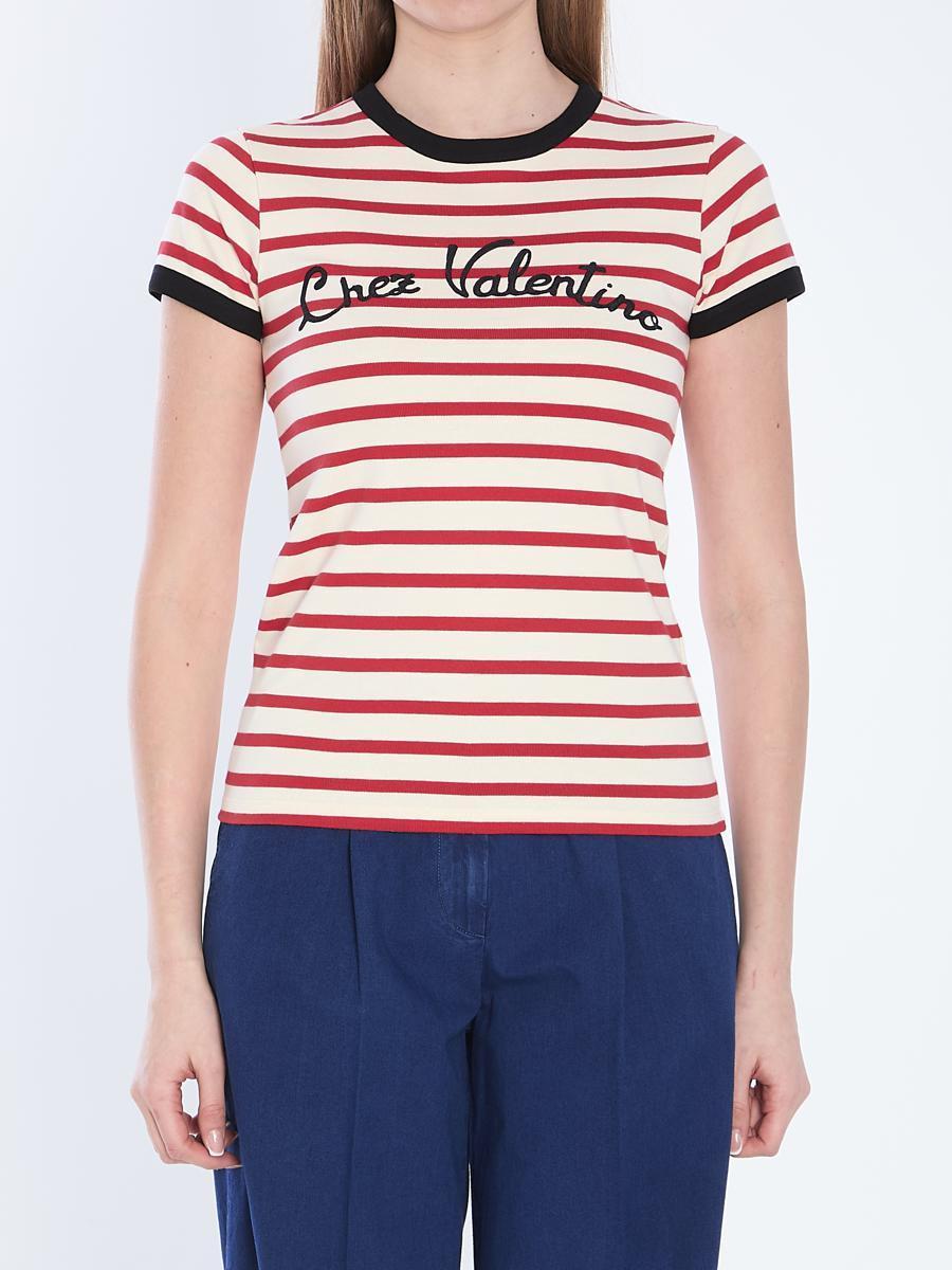 VALENTINO T-shirt In Beige Product Image