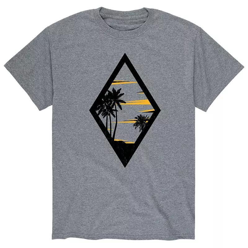 Mens Diamond Beach Scene Tee Product Image