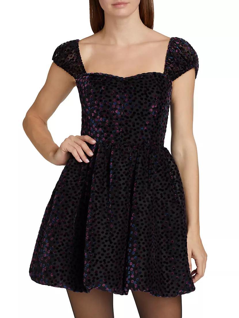 Clydette Guipure Minidress Product Image