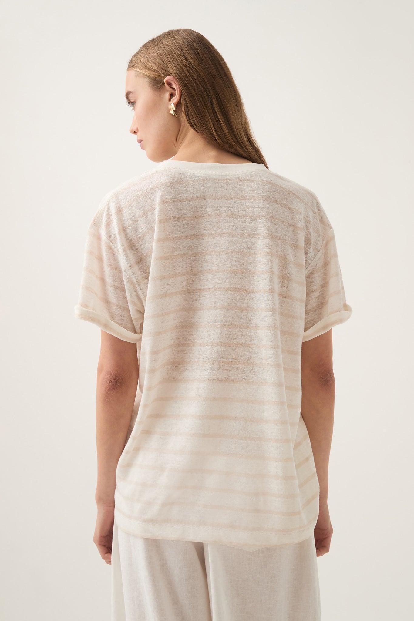 Softly Stripe Logo Tee Product Image