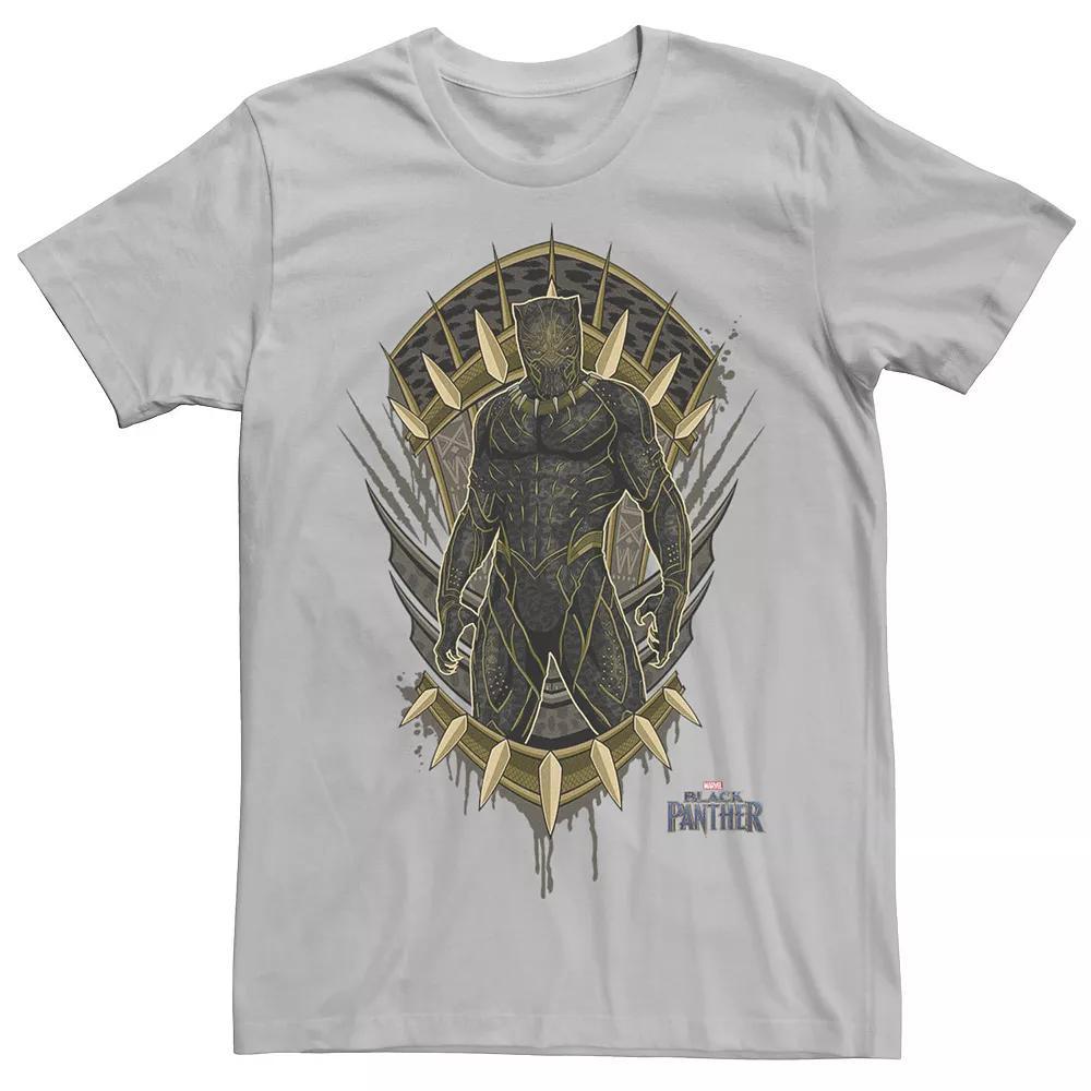 Mens Marvel Black Panther Movie Killmonger Jaguar Crest Graphic Tee Product Image