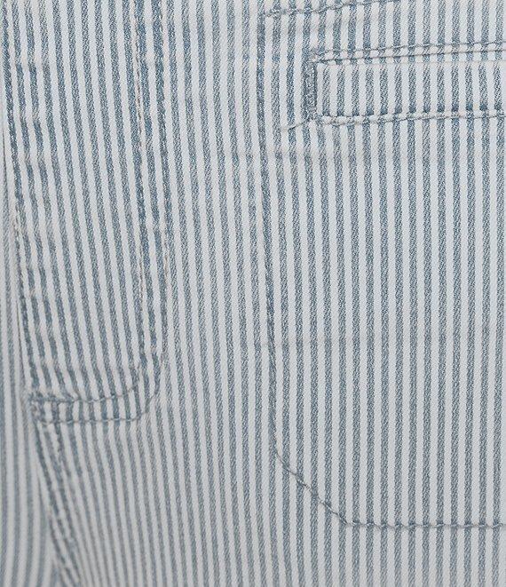 Westbound the HIGH RISE fit Crop Pull-On Stripe Pants Product Image