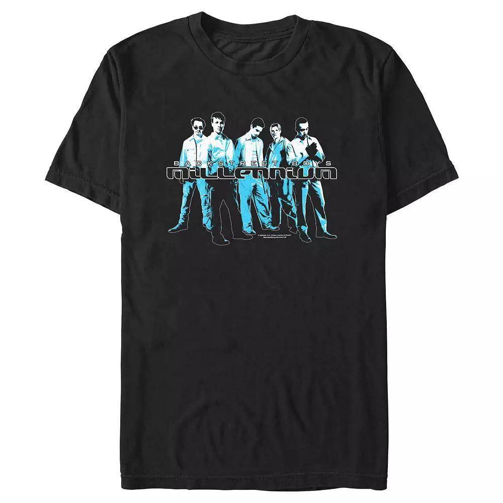 Men's Backstreet Boys Millennium Design Graphic Tee, Size: Medium, Black Product Image