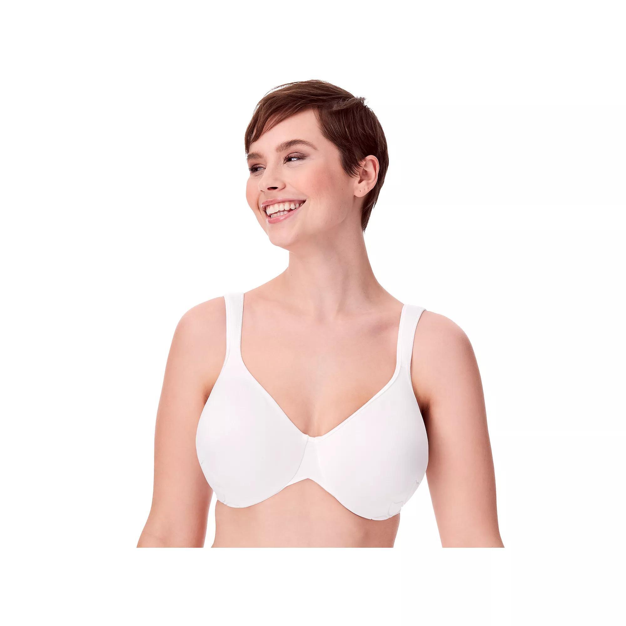 Bali® Live It Up® Full-Figure Seamless Underwire Bra 3353, Women's, Size: 36 D, White Product Image