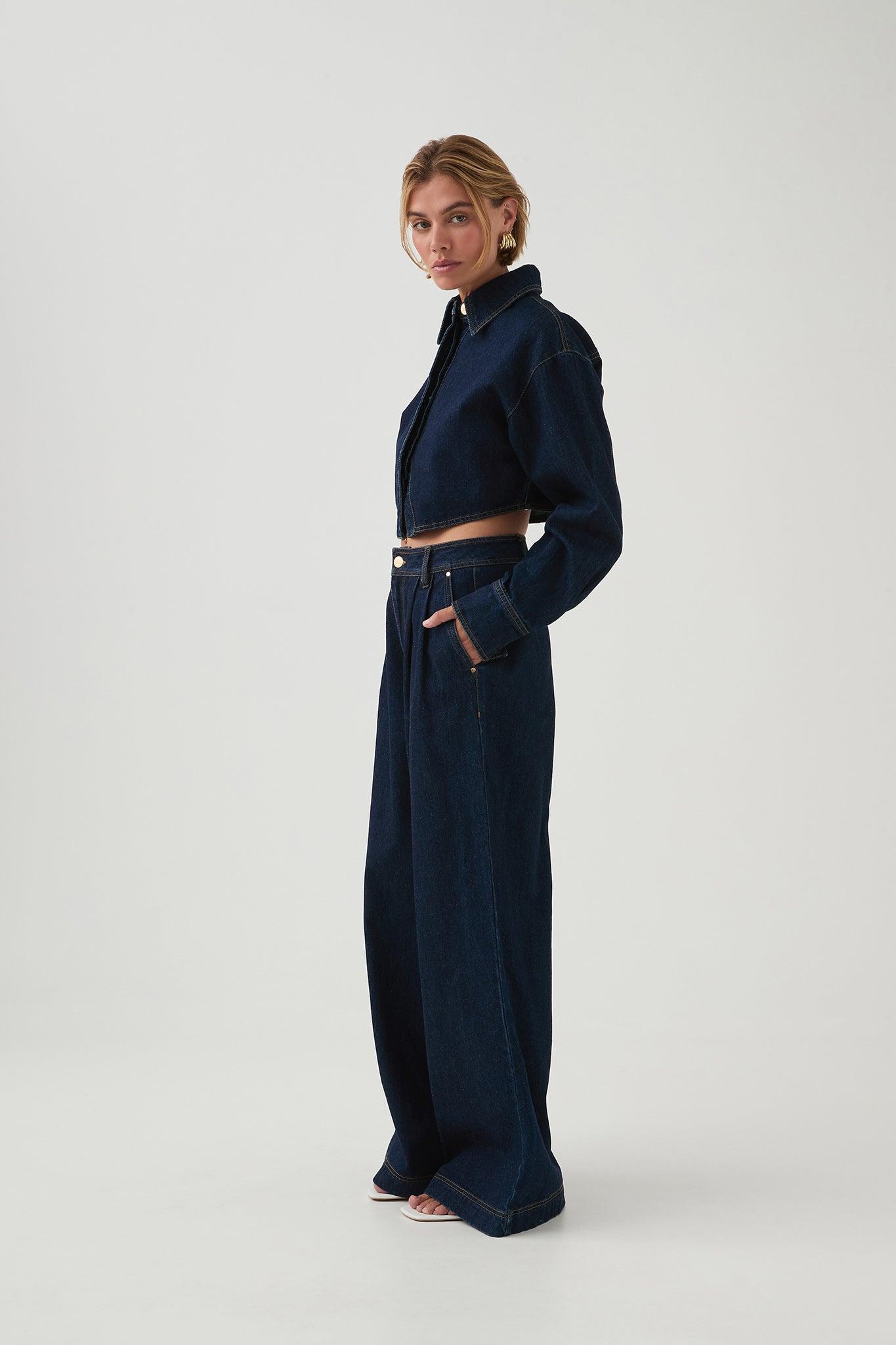 Long Sleeve Sunray Denim Shirt Product Image