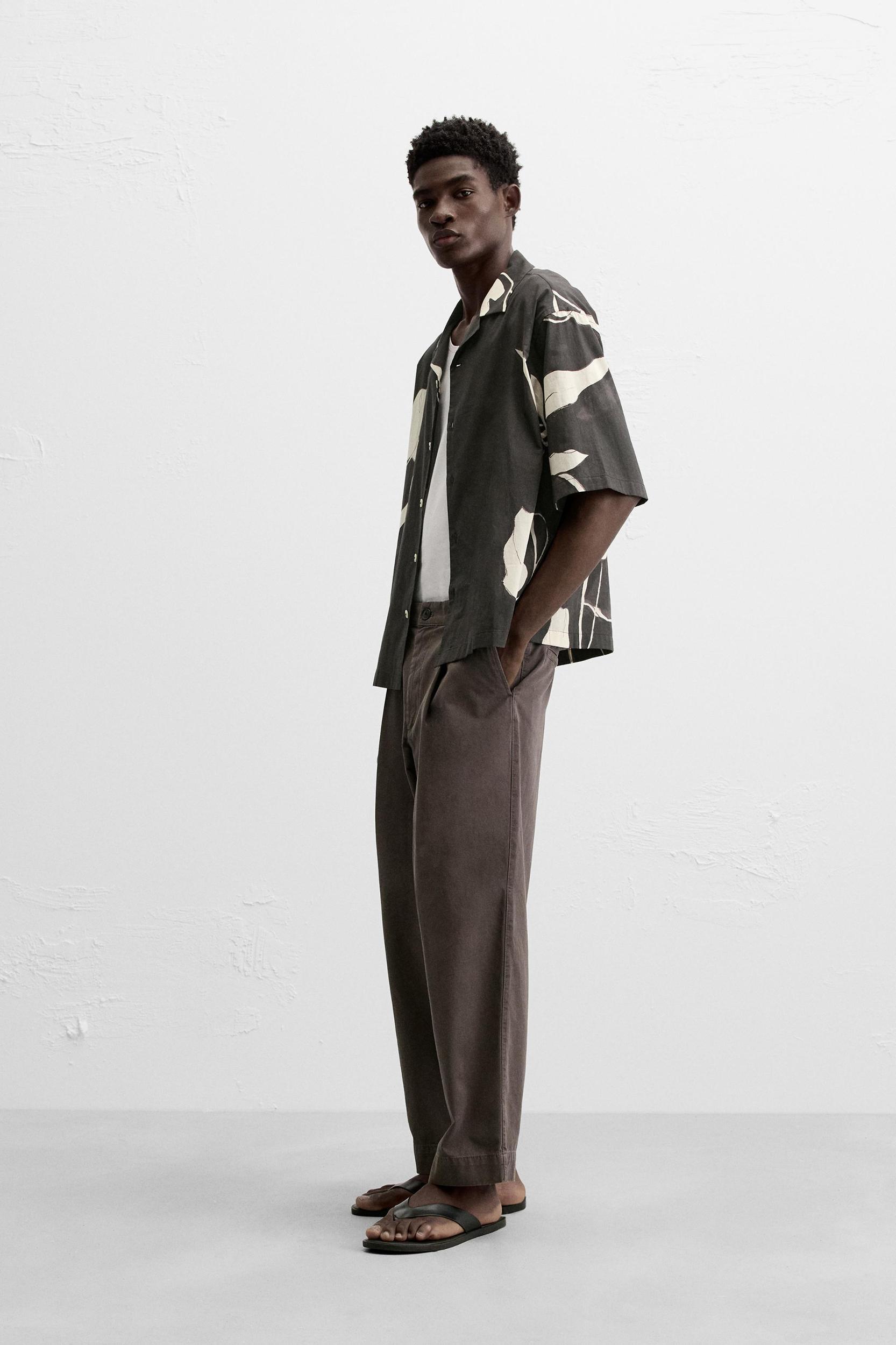 FLORAL PRINT SHIRT Product Image