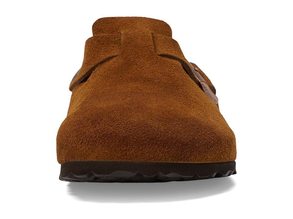 Birkenstock Mens Boston Suede Slide-On Soft Footbed Clogs Product Image