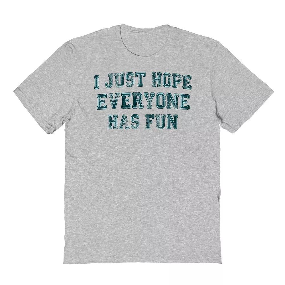 Men's Duke & Sons I Hope Everyone Has Fun Graphic Tee, Size: XL, Gold Green Product Image