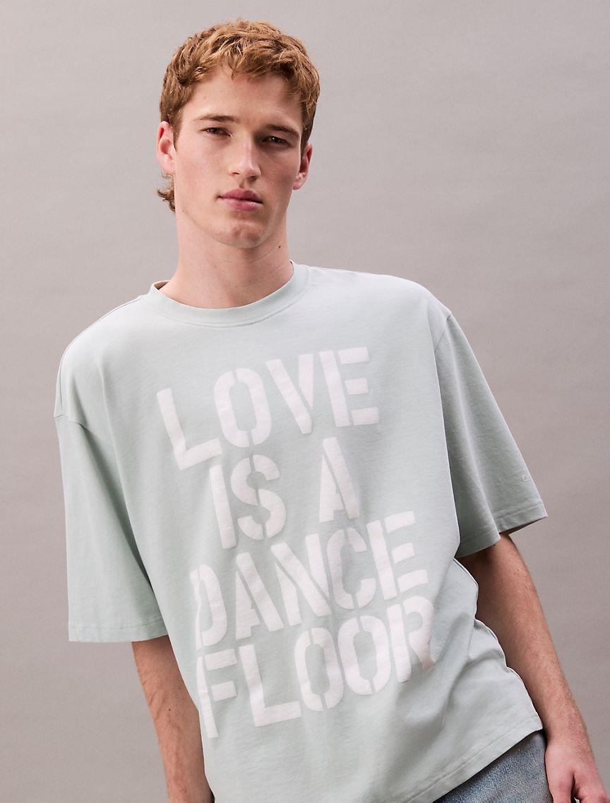 Marc Hundley Pride Love Is A Dance Floor Relaxed T-Shirt Product Image