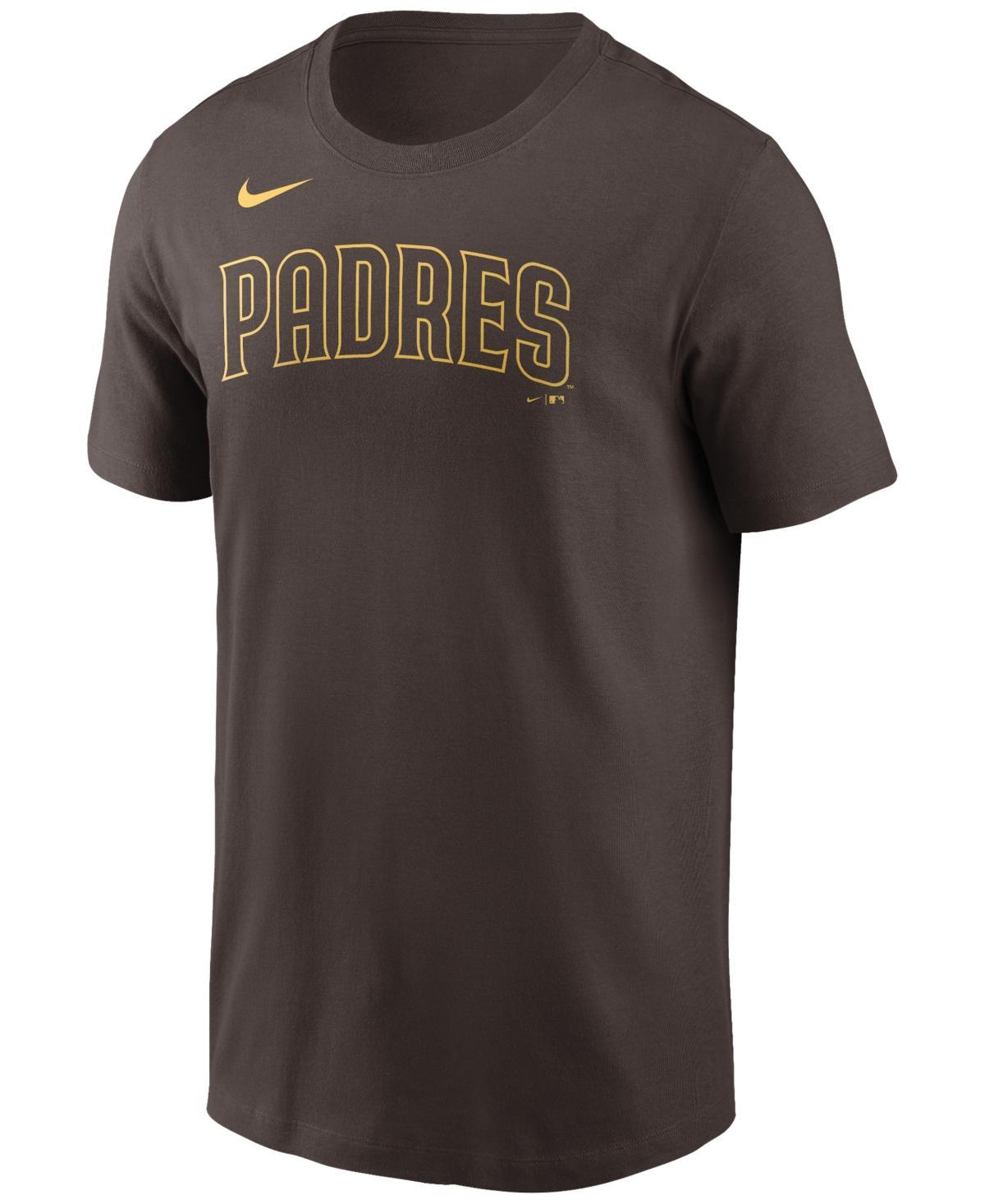 Mens Nike Cleveland Indians Cooperstown Collection Logo T-Shirt Blue Product Image