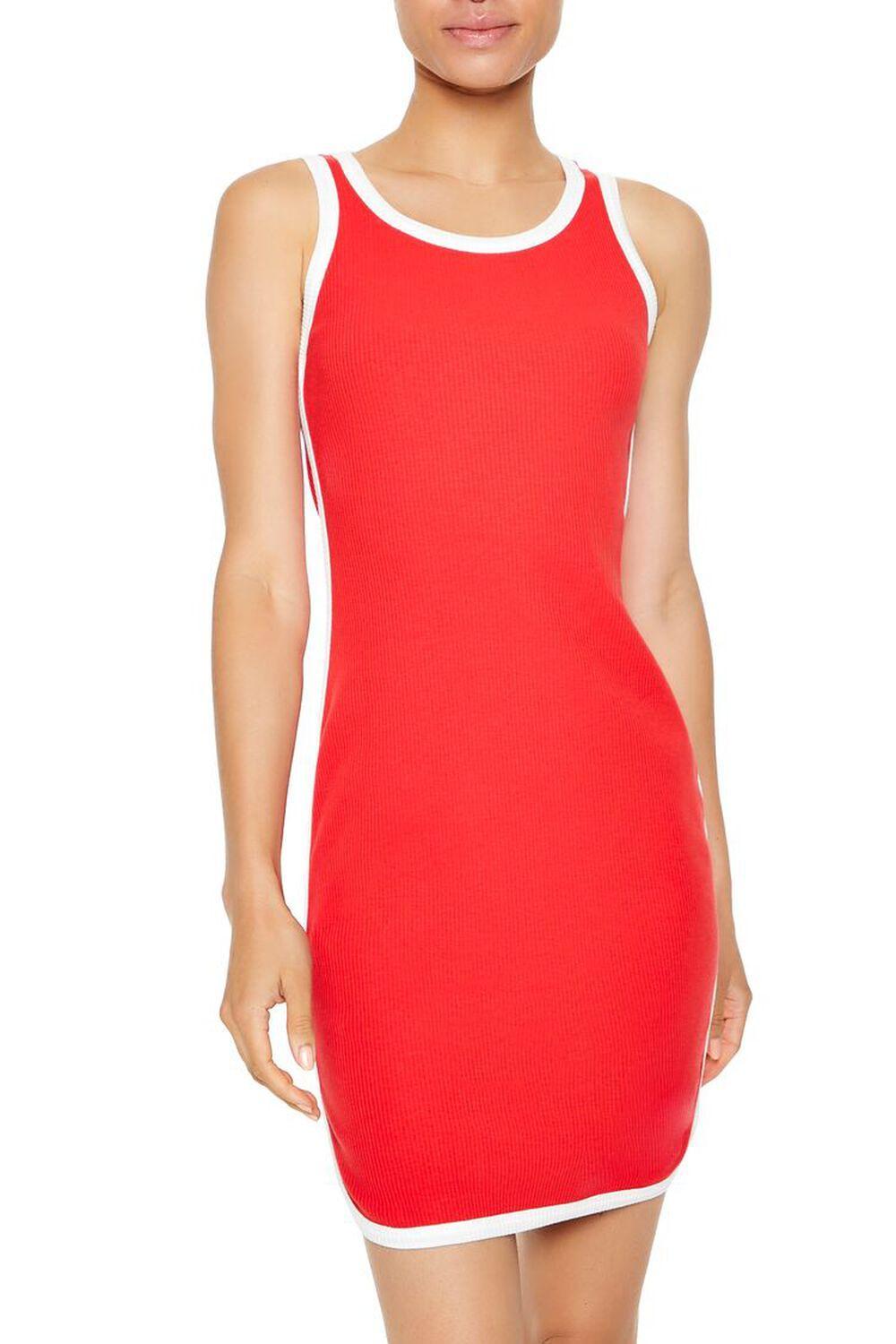 Two-Tone Mini Tank Dress | Forever 21 Product Image