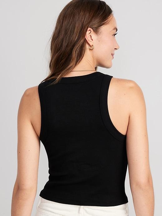 Snug Crop Tank Top Product Image