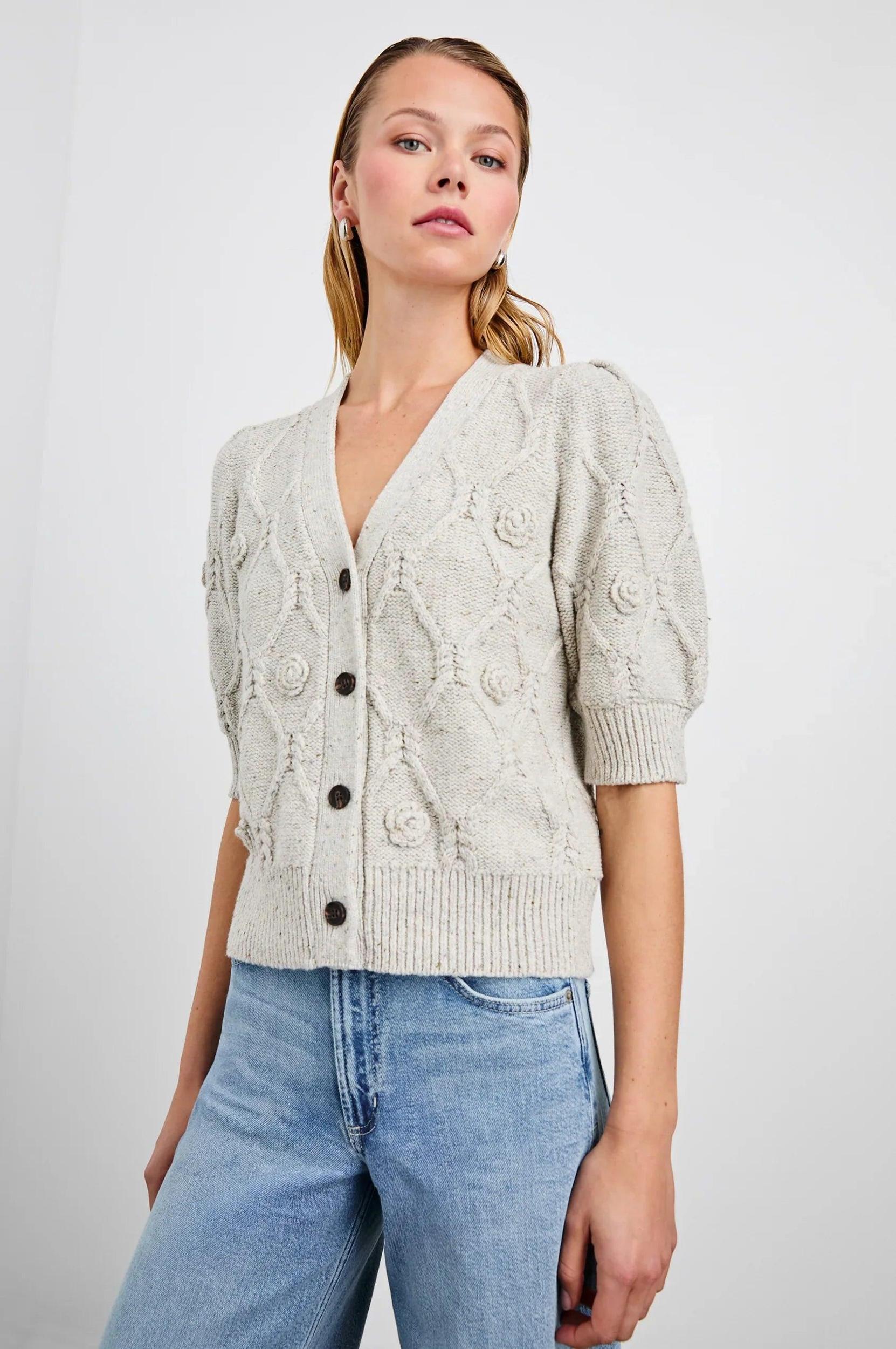 Isla Cardigan Grey Product Image