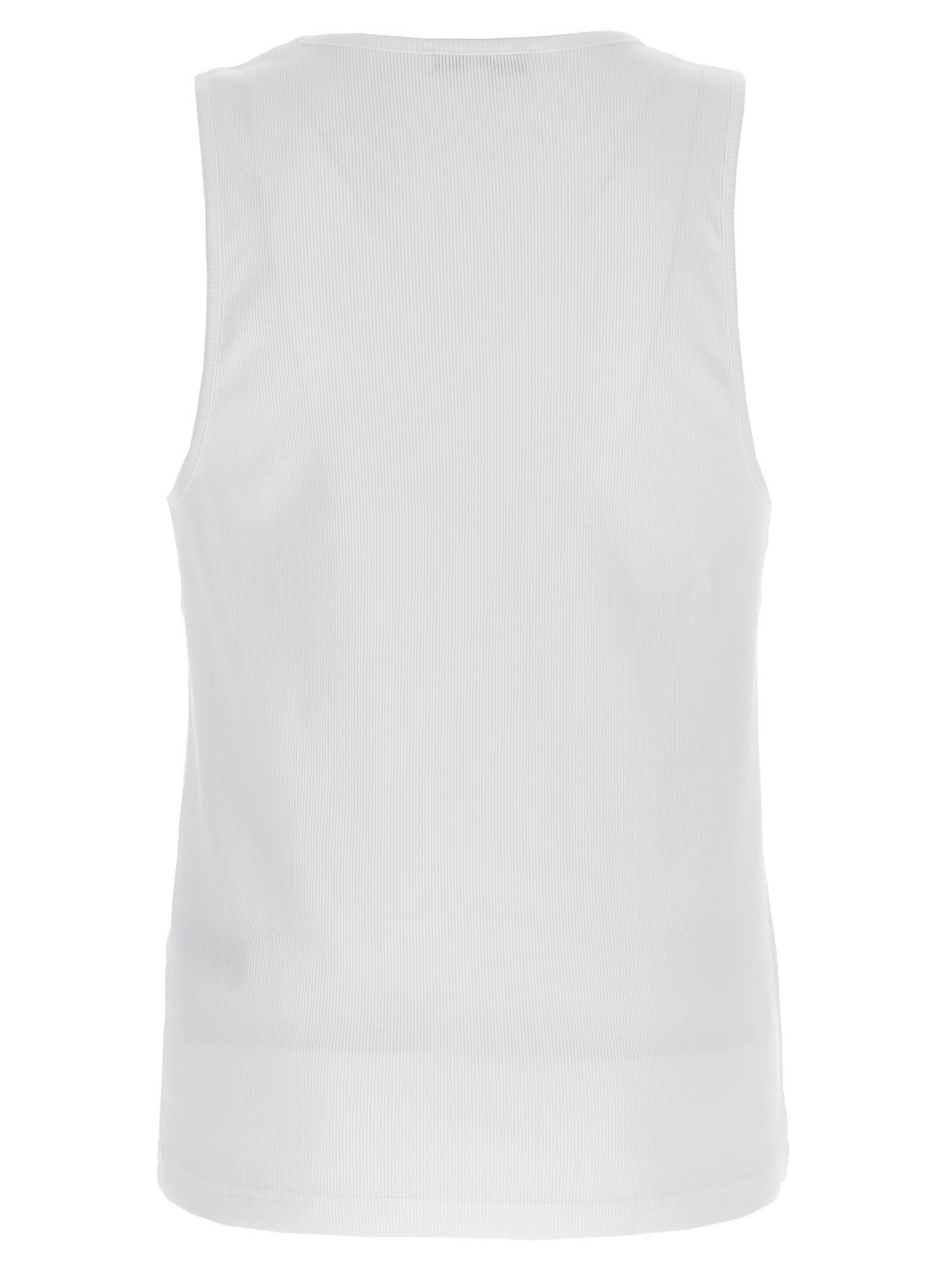 JW ANDERSON Anchor Embroidery Top In Blanco Product Image